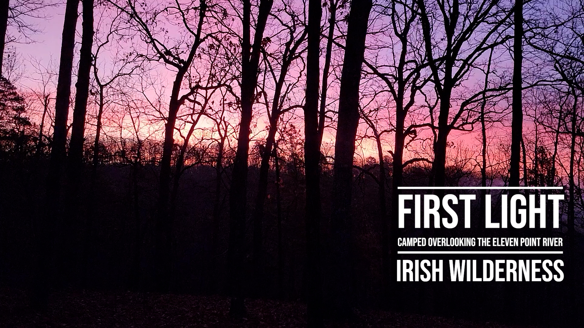 Video: First Light, Irish Wilderness