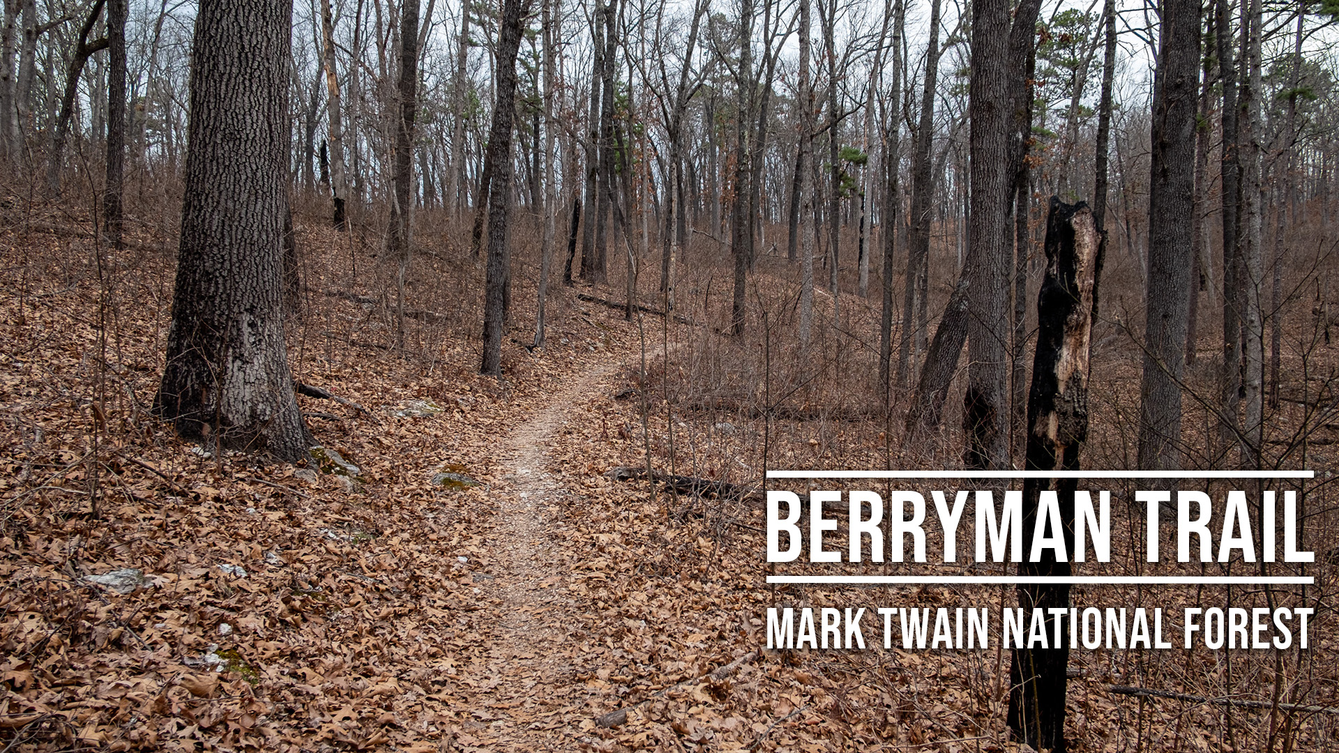 Four days on the Berryman Trail, Missouri, December 2020